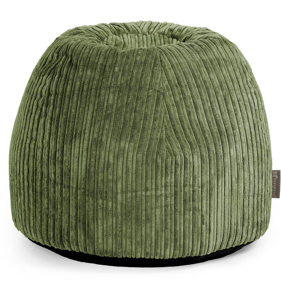 Puffkrakk til Sminkebord - Kordfløyel Skoggrønn - 01