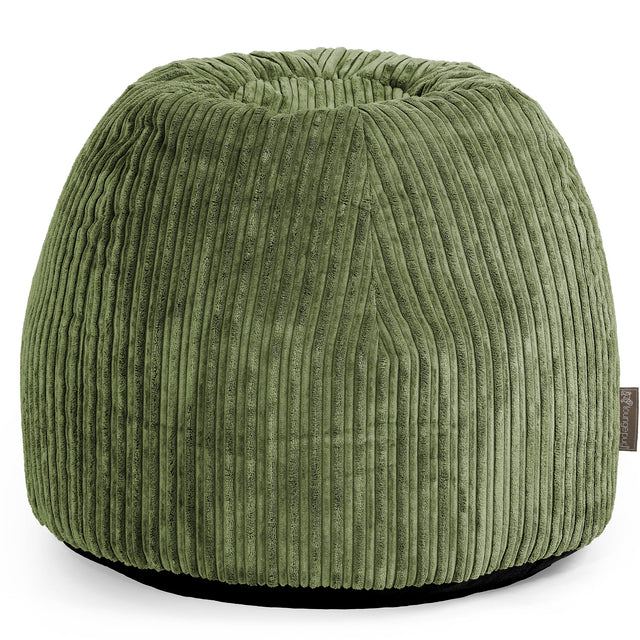 Puffkrakk til Sminkebord - Kordfløyel Skoggrønn - 01
