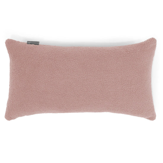 Gigant Rektangulær Putetrekk 40 x 70 cm - Bouclé Rosa 01