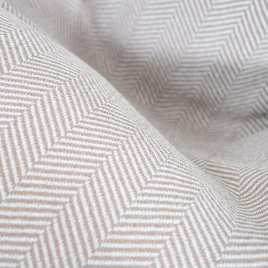 Hvilestol Saccosekk - Strikket Sildebensmønster Stein 04