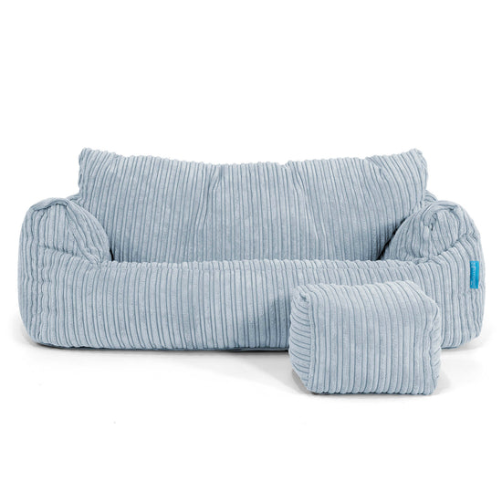 Josephine Saccosekk Sofa for Barn 1-5 år - Kordfløyel Babyblå 02