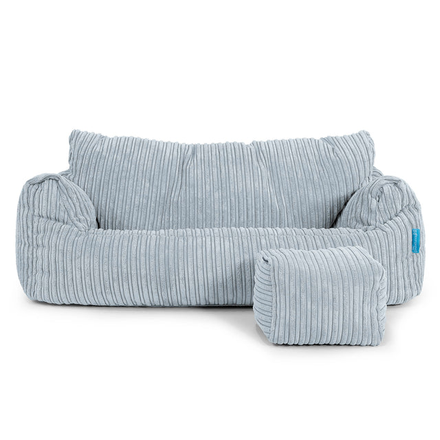 Josephine Saccosekk Sofa for Barn 1-5 år - Kordfløyel Babyblå 02