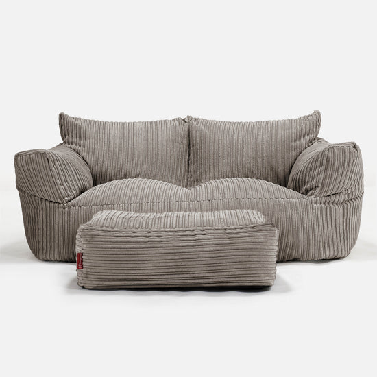 Josephine Saccosekk Sofa - Kordfløyel Duegrå 02