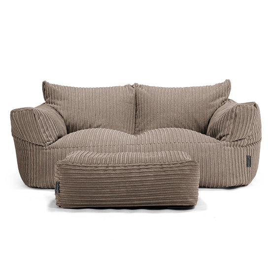 Josephine Saccosekk Sofa - Kordfløyel Duegrå 02