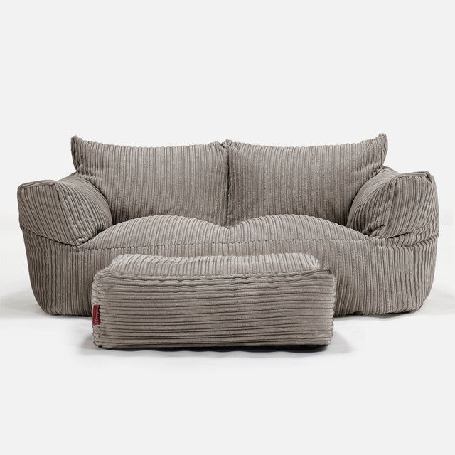 Josephine Saccosekk Sofa - Kordfløyel Duegrå 02