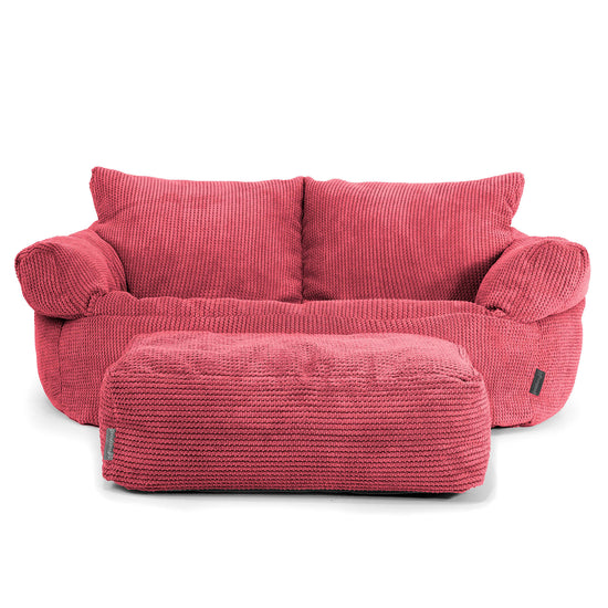 Josephine Saccosekk Sofa - Pom-pom Pastellrød 02