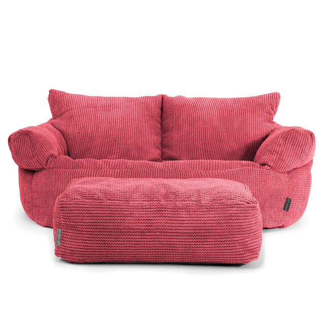 Josephine Saccosekk Sofa - Pom-pom Pastellrød 02