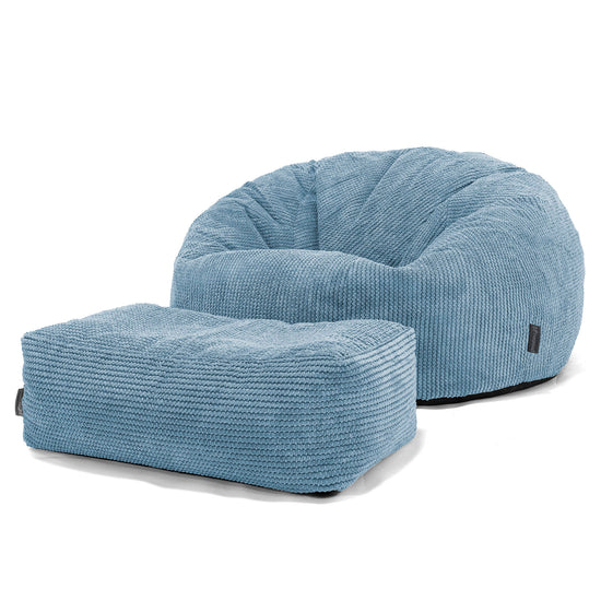 Klassisk Sakkosekk Sofa - Pom-pom Himmel 02