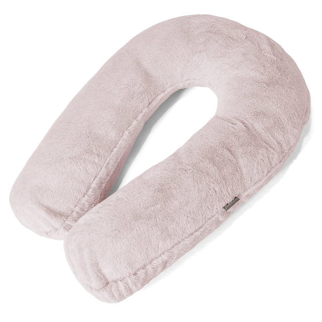 Klemmepute - Kanin-fuskepels Støvete Rosa 01