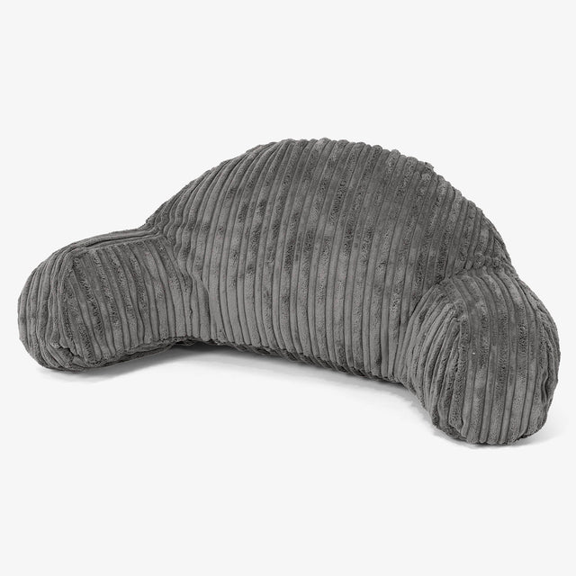 Lesepute med Høy Ryggstøtte for Barn - Kordfløyel Grafitt 01