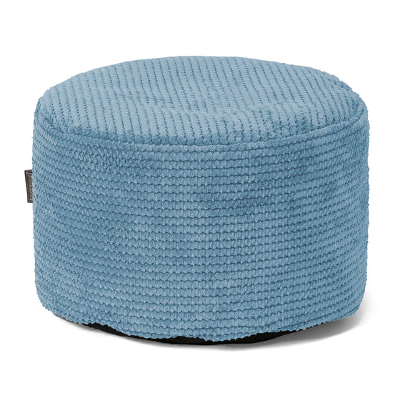 Liten Rund Fotskammel - Pom-pom Himmel 01