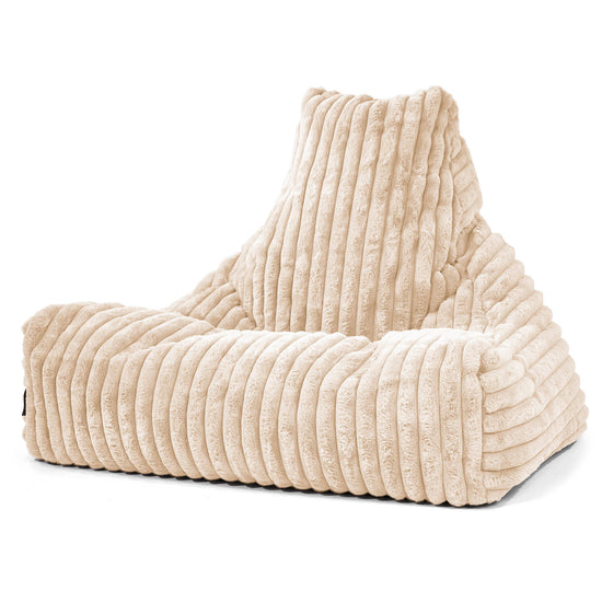Lounge Saccosekk - Ultrabehagelig Kord Krem 01