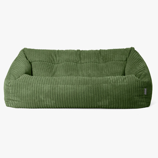Maya Sakkosekk Sofa - Kordfløyel Skoggrønn 01