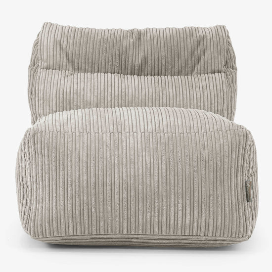 Modulsofa Saccosekk, Midtseksjon - Kordfløyel Mink 02