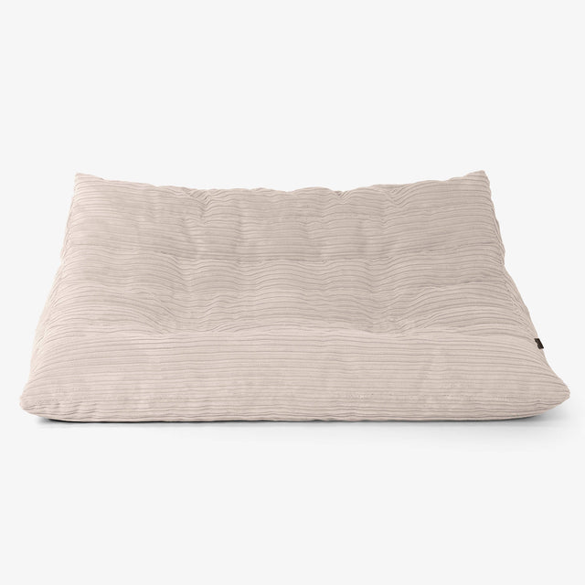 Noah Gulvsofa Saccosekk - Kordfløyel Elfenben 01