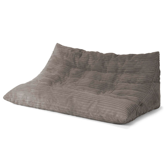 Noah Gulvsofa Saccosekk - Kordfløyel Grafitt 02