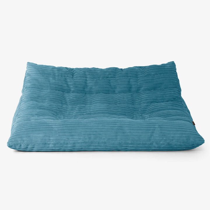 Noah Gulvsofa Saccosekk - Kordfløyel Turkis 01