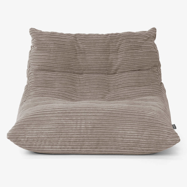 Noah Gulvstol Saccosekk - Kordfløyel Duegrå 01