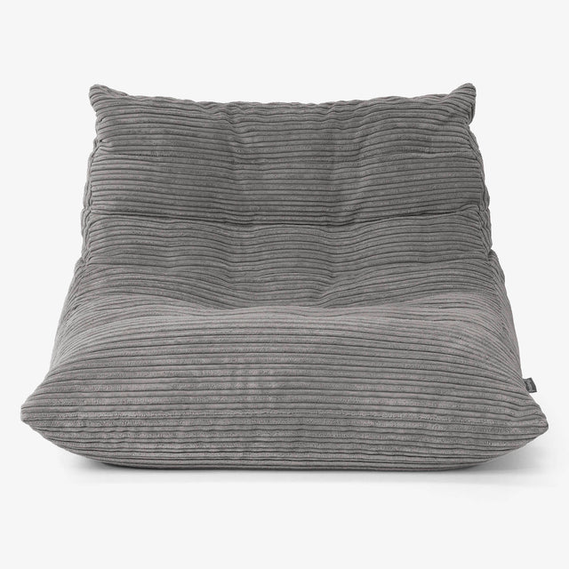 Noah Gulvstol Saccosekk - Kordfløyel Grafitt 01