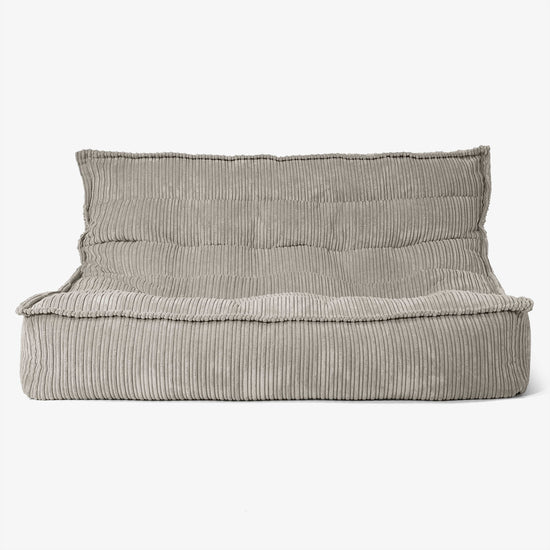 Oliver Gulvsofa Saccosekk - Kordfløyel Mink 01