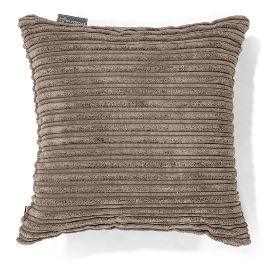 Putetrekk 47 x 47cm - Kordfløyel Duegrå 01