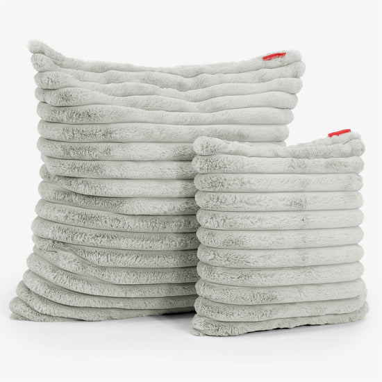 Putetrekk 47 x 47cm - Ultrabehagelig Kord Salviegrønn 02