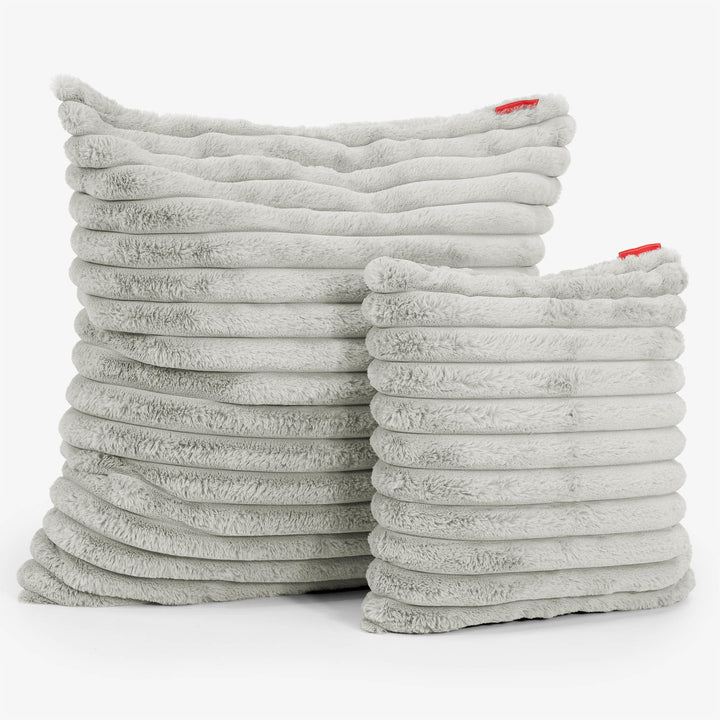 Putetrekk 47 x 47cm - Ultrabehagelig Kord Salviegrønn 02