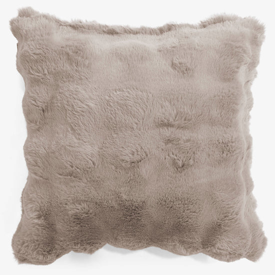 Putetrekk 47 x 47cm - Falsk Pels Boble Mink 01