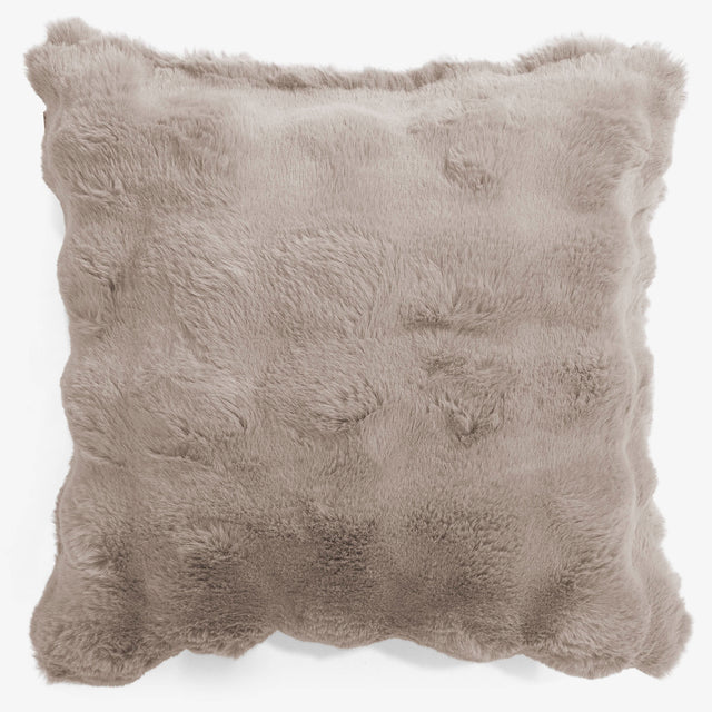 Putetrekk 47 x 47cm - Falsk Pels Boble Mink 01