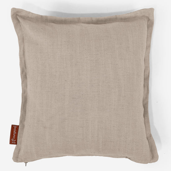 Putetrekk 47 x 47cm - Linen Look Krem 01