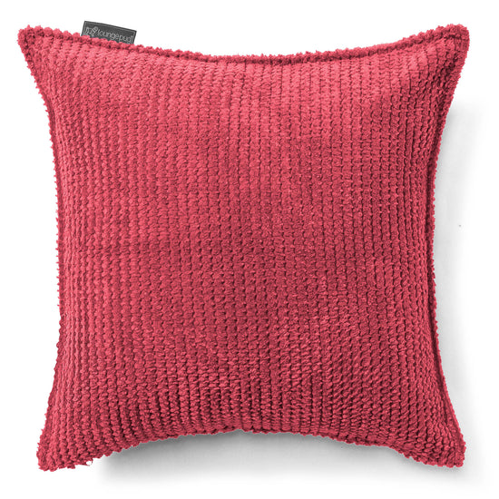 Putetrekk 47 x 47cm - Pom-pom Pastellrød 01