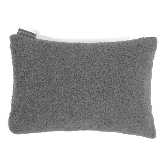 Rektangulær Putetrekk 35 x 50cm - Bouclé Grå 01