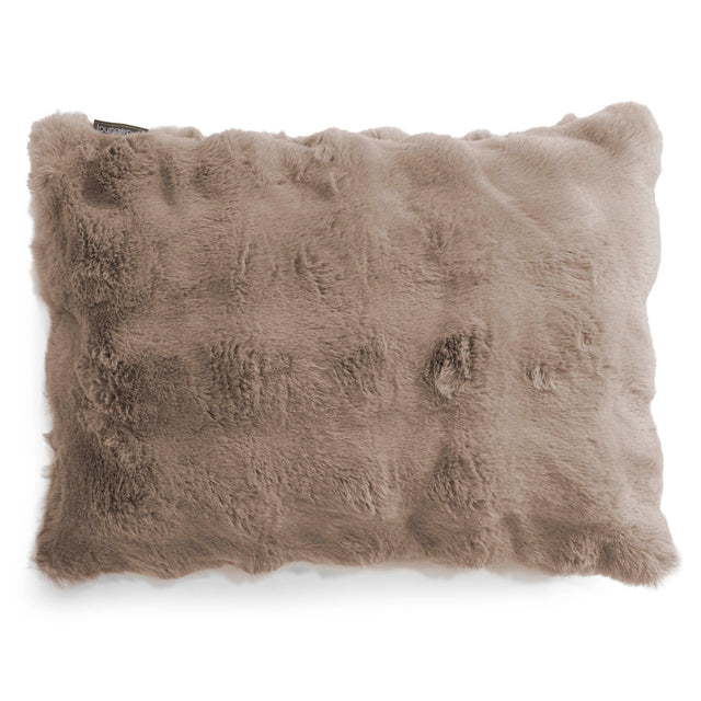 Rektangulær Putetrekk 35 x 50cm - Falsk Pels Boble Mink 01