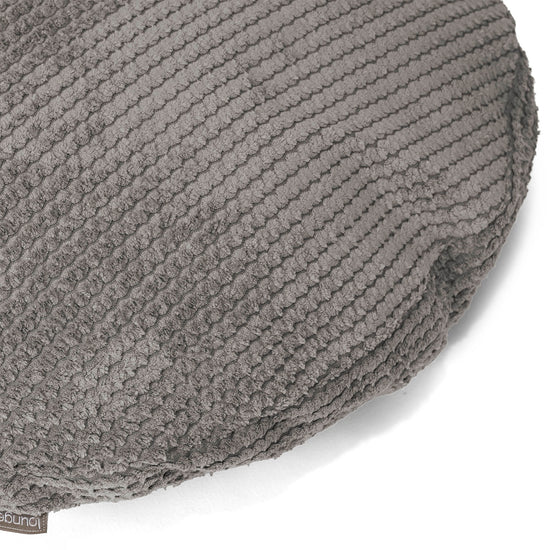 Rund Putetrekk 50cm - Pom-pom Koksgrå 02