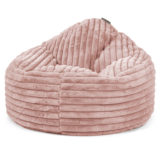 Saccosekk 'Archi' - Ultrabehagelig Kord Støvete Rosa 01