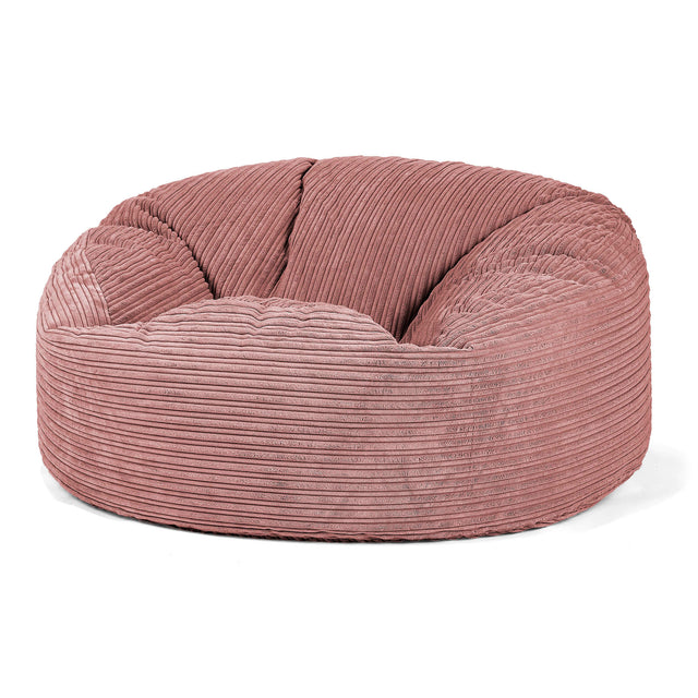Saccosekk Sofa 'Mammut' - Kordfløyel Fersken 01