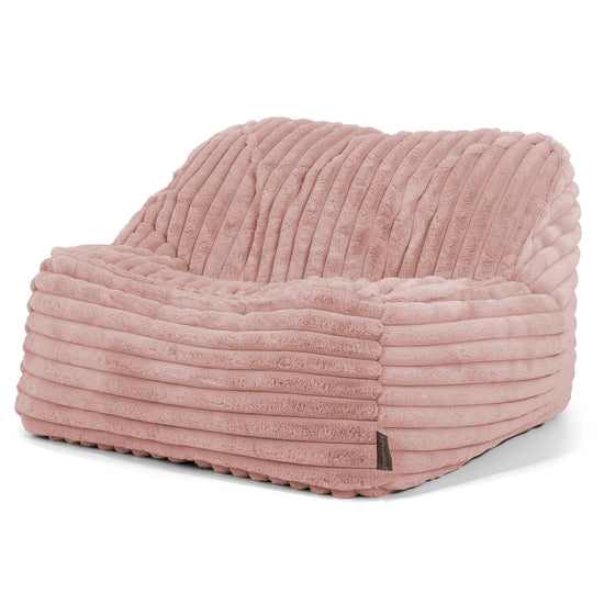 Sloucher Sakkosekk - Ultrabehagelig Kord Støvete Rosa 01