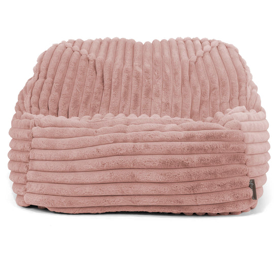 Sloucher Sakkosekk - Ultrabehagelig Kord Støvete Rosa 02