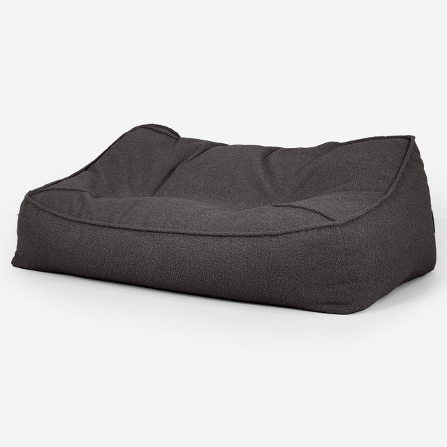Sloucher Sakkosekk Sofa Erstatningsdeksel - Bouclé 01