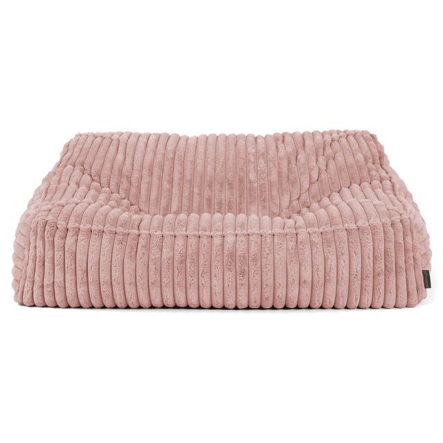 Sloucher Sakkosekk Sofa - Ultrabehagelig Kord Støvete Rosa 02