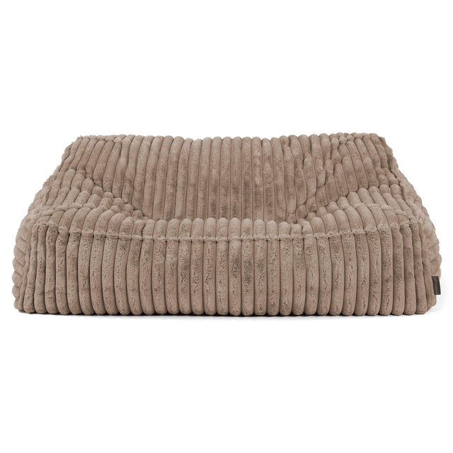 Sloucher Sakkosekk Sofa - Ultrabehagelig Kord Mink 02