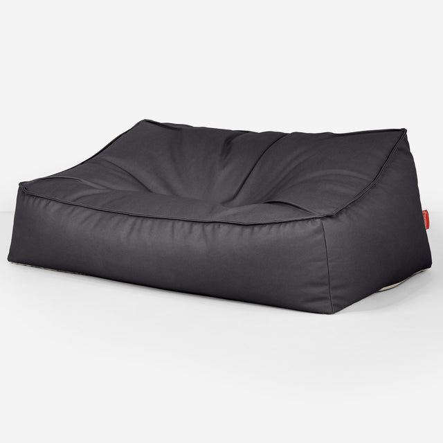 Sloucher Sakkosekk Sofa Erstatningsdeksel - Vegansk Skinn 01
