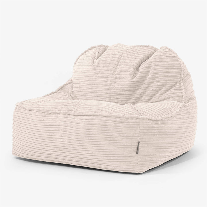 Sloucher Sakkosekk 2.0 - Kordfløyel Elfenben 01