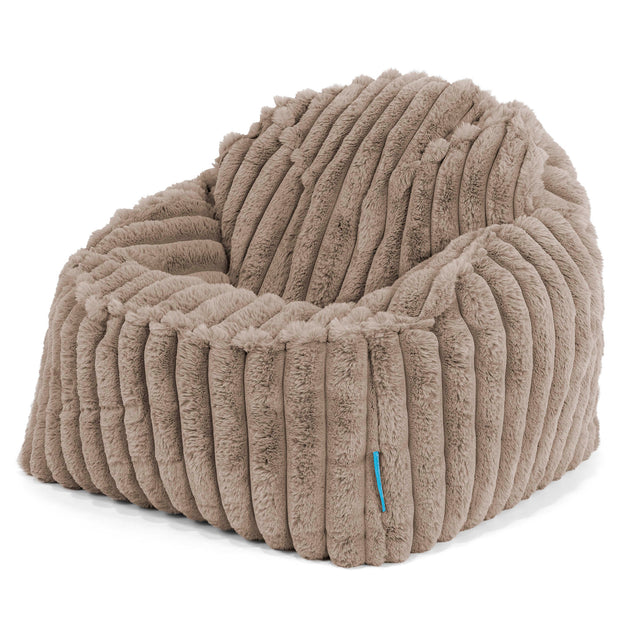 Sloucher Sakkosekk for Barn 2-6 år - Ultrabehagelig Kord Mink 01