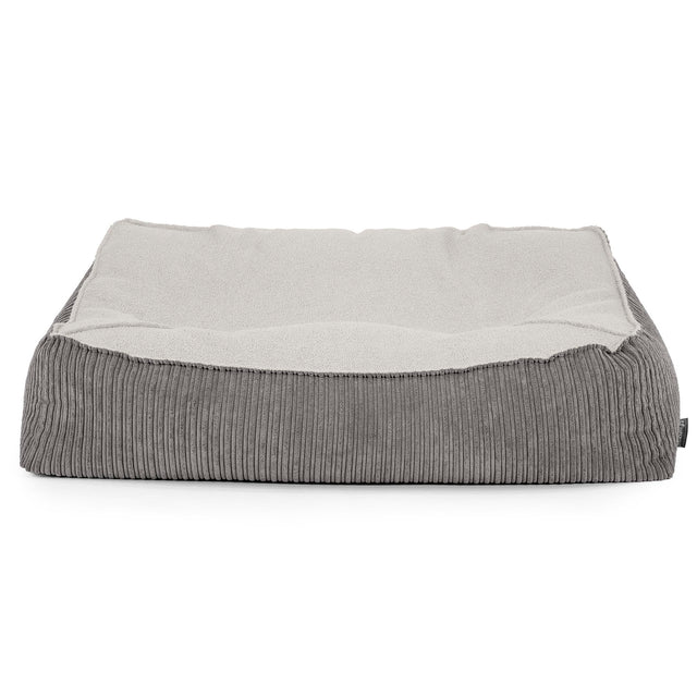 Sloucher Sakkosekk Sofa - Bouclé & Kordfløyel Grafitt 02