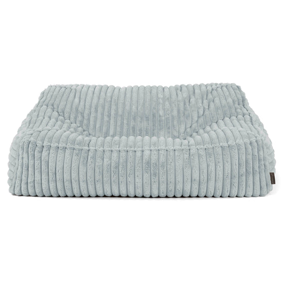 Sloucher Sakkosekk Sofa - Ultrabehagelig Kord Andeggblå 02