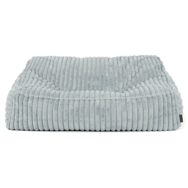 Sloucher Sakkosekk Sofa - Ultrabehagelig Kord Andeggblå 02
