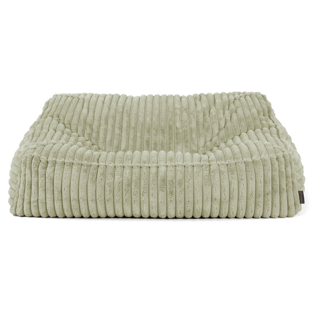 Sloucher Sakkosekk Sofa - Ultrabehagelig Kord Salviegrønn 02