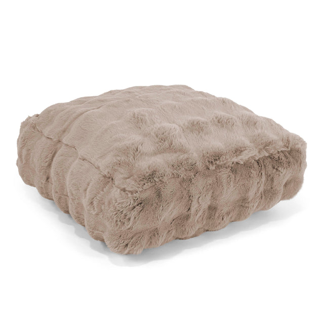 Stor Gulvpute - Falsk Pels Boble Mink 01