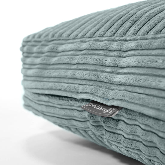 Stor Gulvpute - Kordfløyel Mintgrønn 02